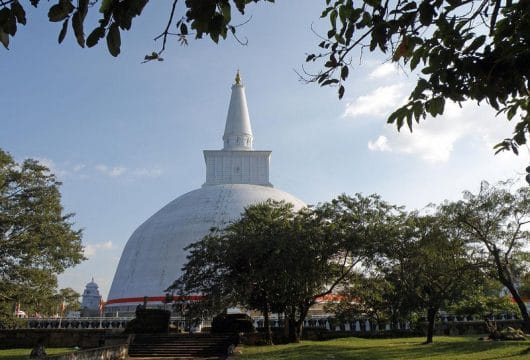 Die Milchdagoba von Anuradhapura
