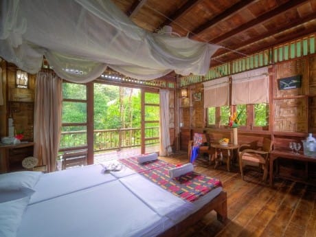 Beispielzimmer des Our Jungle Camp