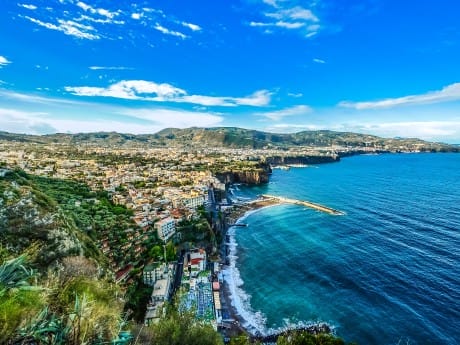 Italien - Amalfiküste von oben