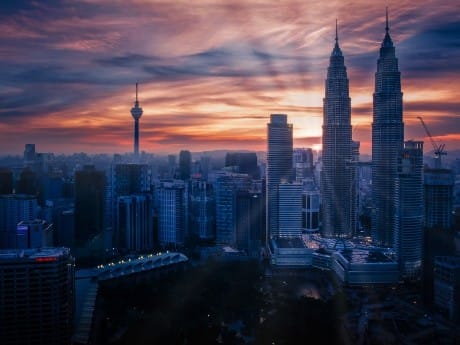 Skyline von Kuala Lumpur