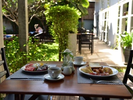 Frühstück im Amber Hotel