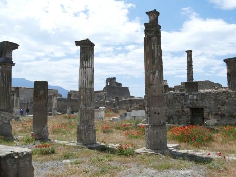 Italien-Pompeji-Ruinen