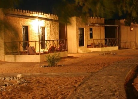 Unterkünfte im Wüstencamp