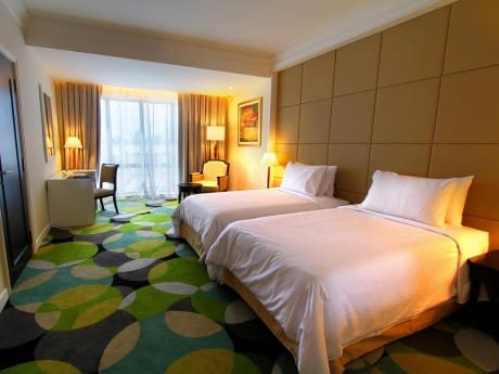 Zimmerbeispiel im Perdana Hotel 