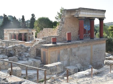 Kreta_Heraklion_Palast von Knossos_Ruine