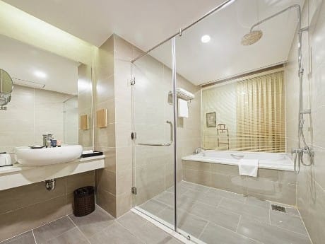 Beispielbadezimmer des Muong Thang 