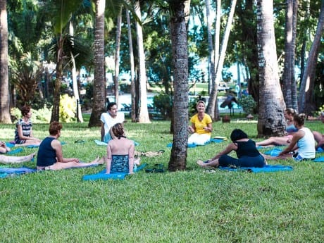 Kenia, Severin Sea Lodge - Yoga Lesson