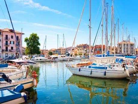 Alpe-Adria Radweg Grado Hafen