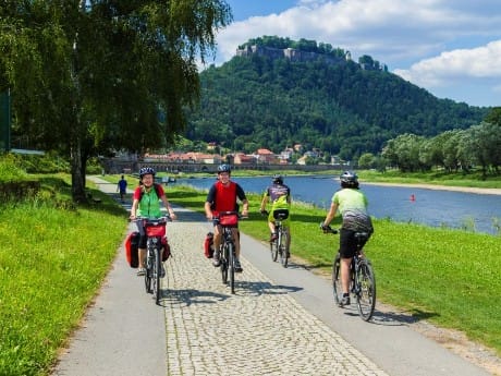 Elbe-Radweg Königstein
