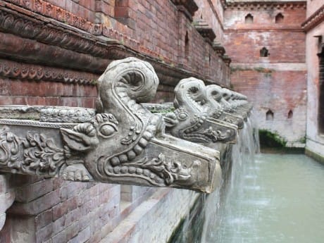 Brunnen in Kathmandu