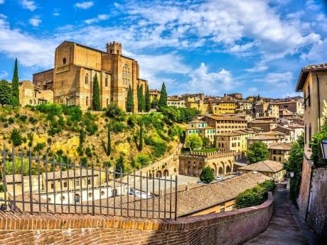 Panorama von Siena, Italien