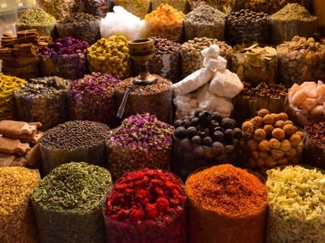 Gewürze auf den Märkten, Marrakesch