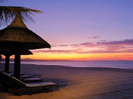 Saigon Mui Ne_Strand im Abendrot