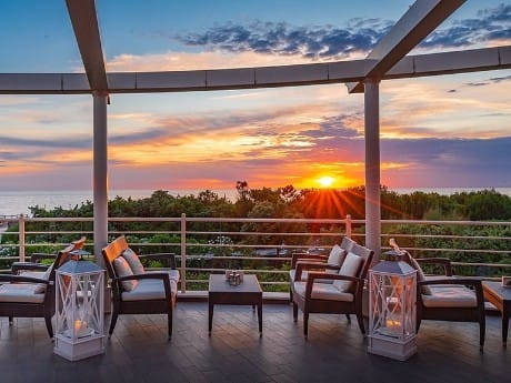 Sonnenuntergang-  Tombolo Talasso Resort