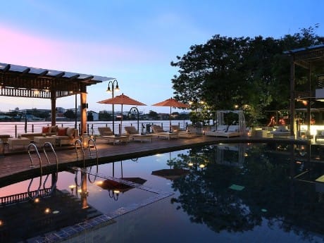 Der Pool des Riva Surya 