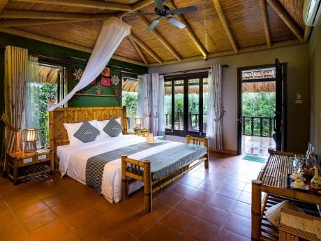 Beispielzimmer der Mai Chau Ecolodge