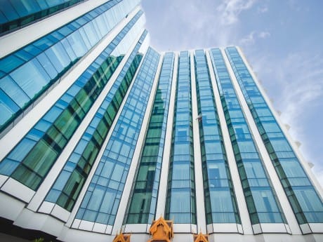 Das The Empress Hotel von außen