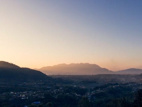 Sonnenaufgang über Kathmandu
