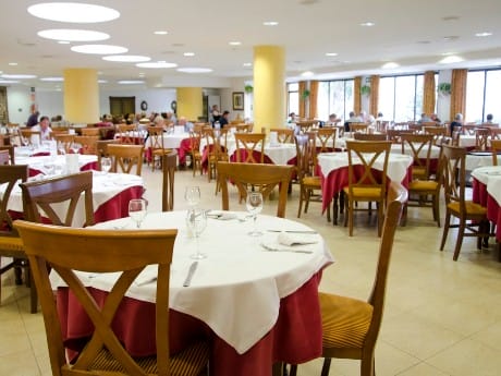 Das Restaurat des Hotel TRH Mijas