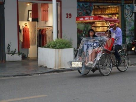 Rikscha in Hanoi