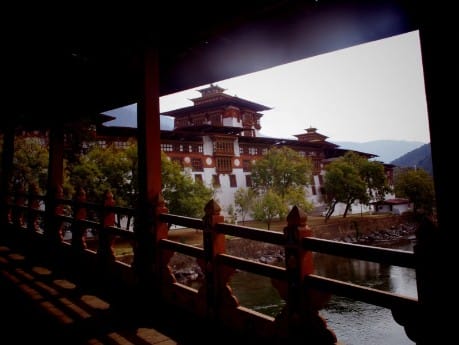 Tempel in Punakha