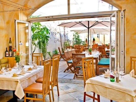 Hotel zur Post, Terrasse