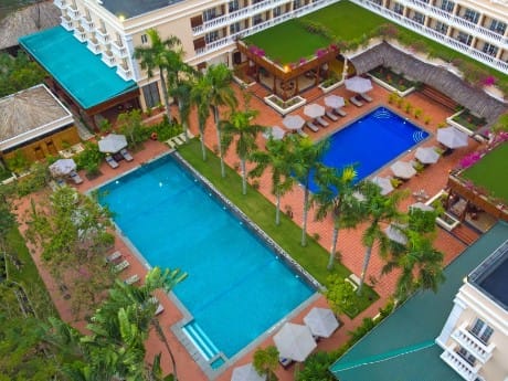 Poolanlage des  Victoria Can Tho Resort