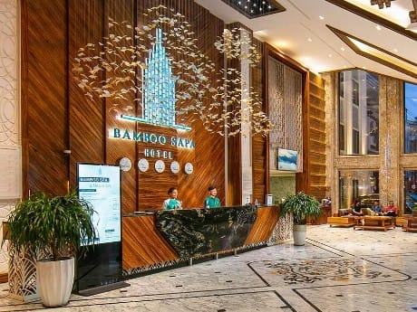 Bamboo Sapa Hotel Rezeption