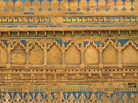 Gwalior Fort - Mauern