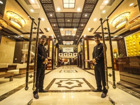 Lobby des Moonlight Hotel