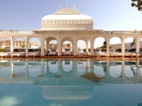 Taj Lake Palace_Außenbereich_Pool