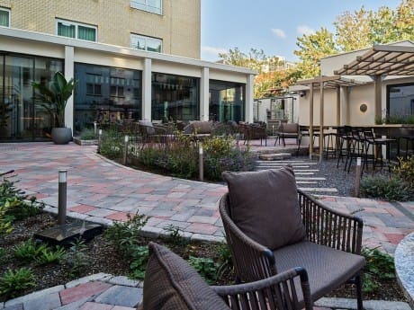 Terrasse in Voco The Hague