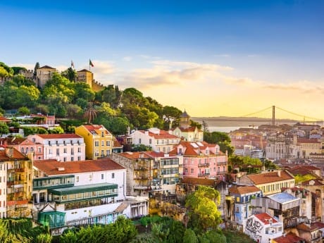 Skyline von Lissabon