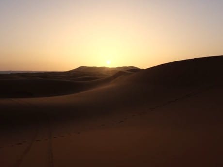 Marokko, Erfoud, Dünen