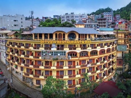Außenansicht des Chau Long Sapa Hotel
