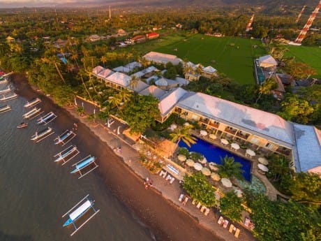 The Lovina Bali Resort von oben