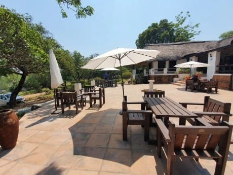 Rissington Inn Terrasse