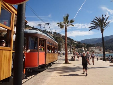 Mallorca Soller Straßenbahn