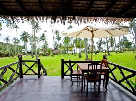 Aussicht von der Terrasse des Koh Kood