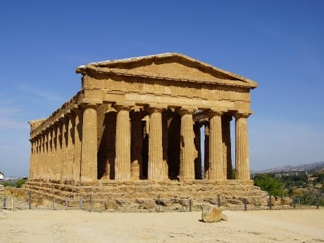 Tal der Tempel-Ruine, Italien