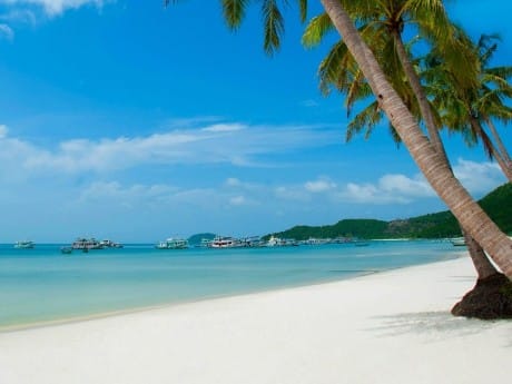 Erholung am Strand in Phu Quoc