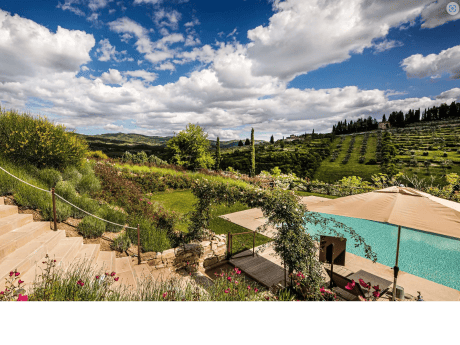 Borgo del Cabreo Außenbereich 