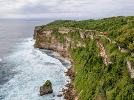 Küstenstraße auf Bali