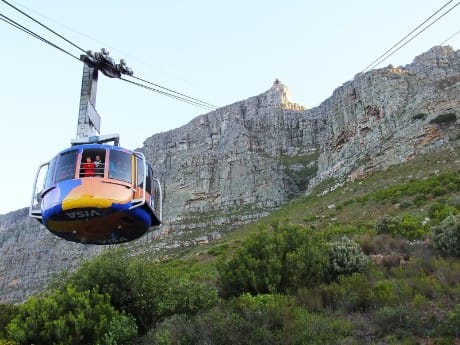 Seilbahnfahrt zum Tafelberg