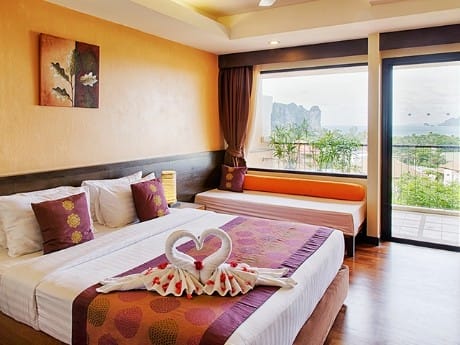 Aonang Cliff Beach, Ocean View Zimmer