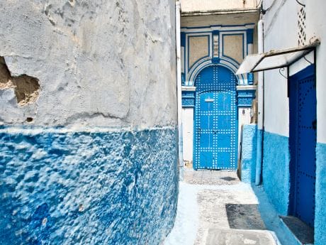 Chefchaouen, Blauweiße Häuser